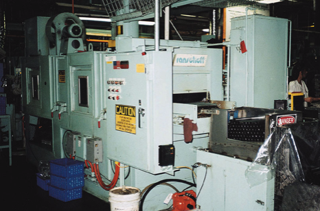 Mytí obrobků ponorem a lakem Mytí obrobků ponorem a lakem